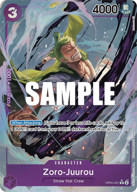 One Piece Card Game: Zoro-Juurou (Alternate Art) card image
