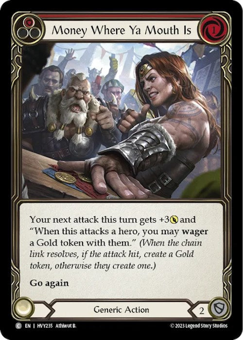 Flesh and Blood TCG: Money Where Ya Mouth Is (Red) image