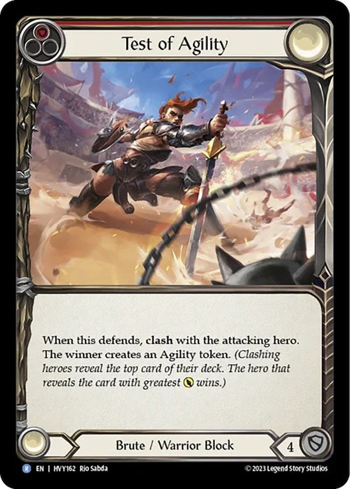 Flesh and Blood TCG: Test of Agility image