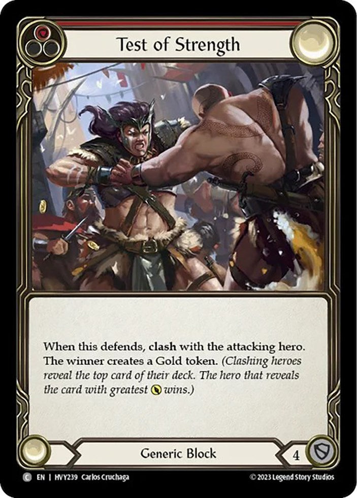 Flesh and Blood TCG: Test of Strength image