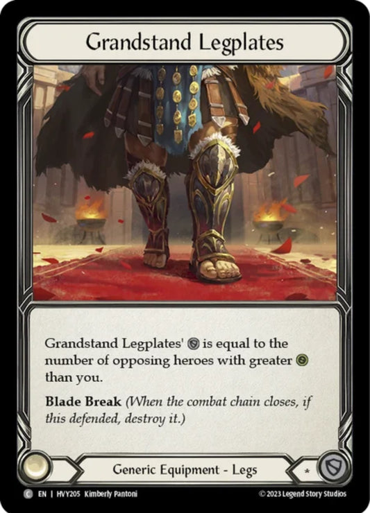 Flesh and Blood TCG: Grandstand Legplates image