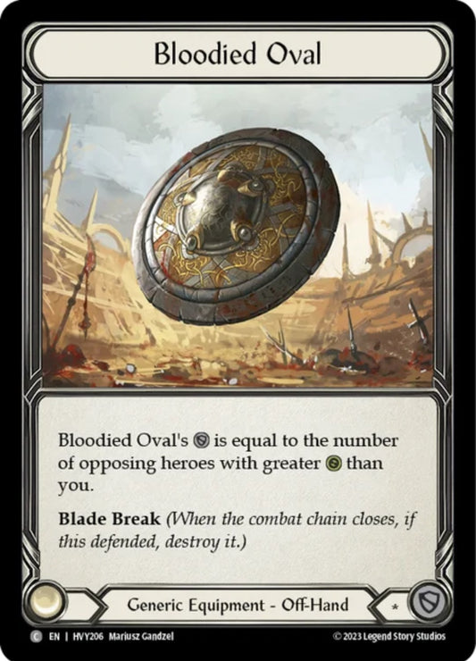Flesh and Blood TCG: Bloodied Oval image