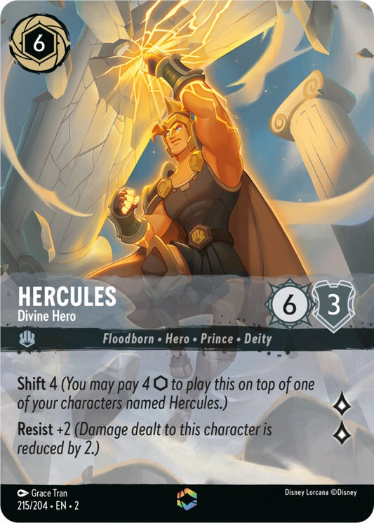 Disney Lorcana: Hercules - Divine Hero (Enchanted) card image