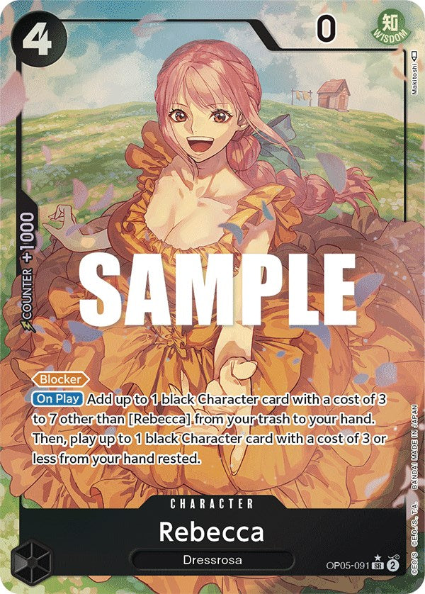 One Piece Card Game: Rebecca (Alternate Art) card image