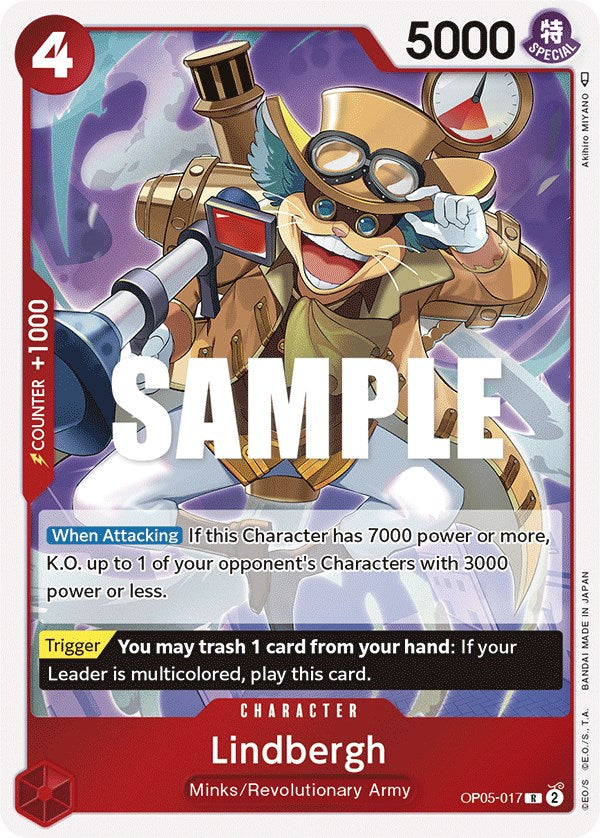 One Piece Card Game: Lindbergh card image