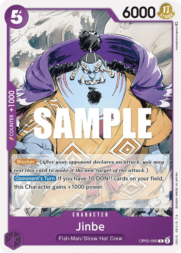 One Piece Card Game: Jinbe card image