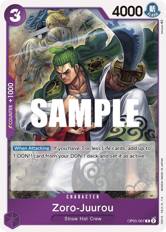 One Piece Card Game: Zoro-Juurou card image