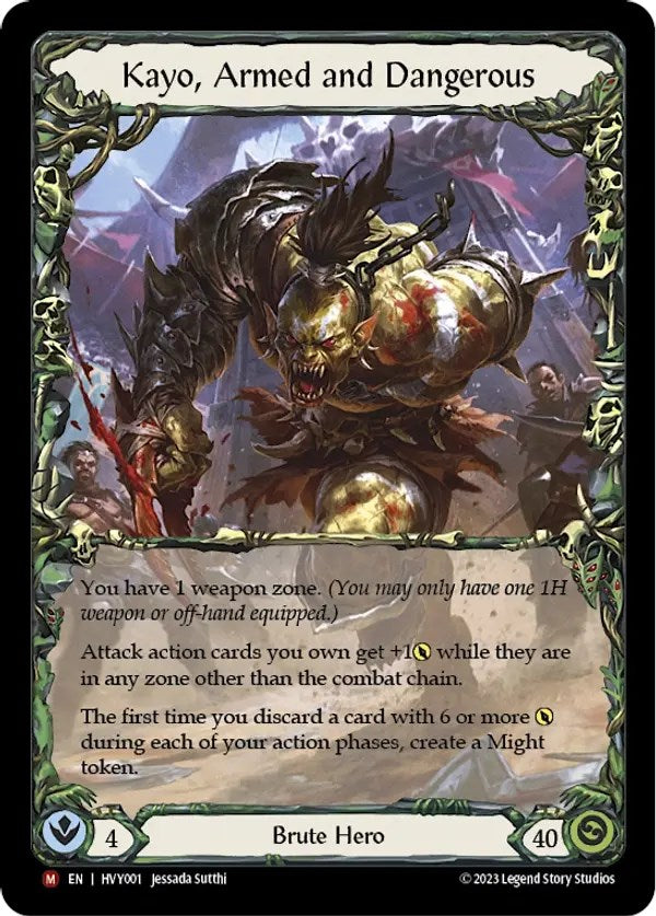 Flesh and Blood TCG: Kayo, Armed and Dangerous image