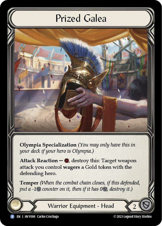 Flesh and Blood TCG: Prized Galea image