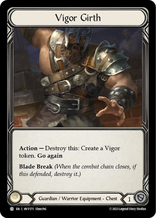 Flesh and Blood TCG: Vigor Girth image