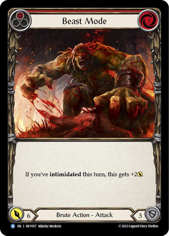 Flesh and Blood TCG: Beast Mode (Red) image