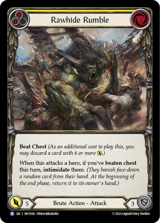 Flesh and Blood TCG: Rawhide Rumble (Yellow) image