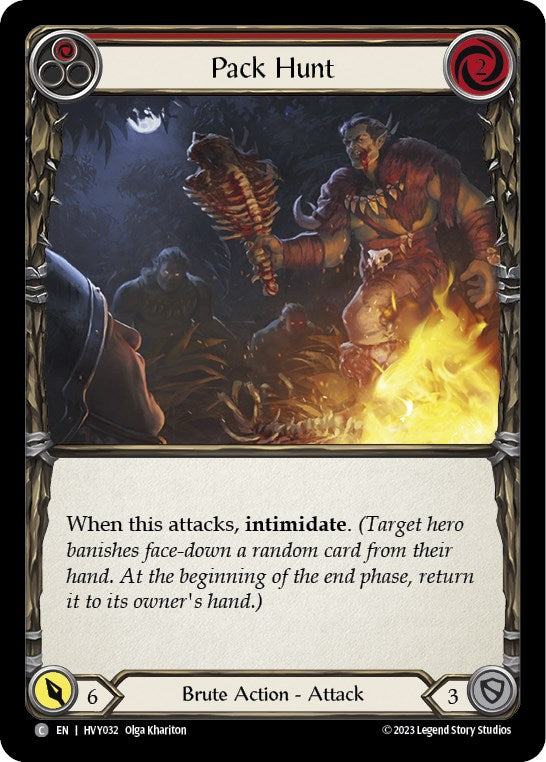 Flesh and Blood TCG: Pack Hunt (Red) image
