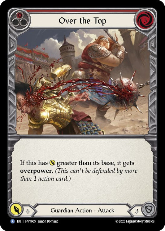 Flesh and Blood TCG: Over the Top (Red) image