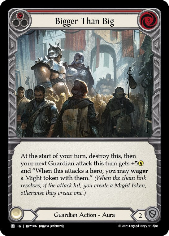 Flesh and Blood TCG: Bigger Than Big (Red) image