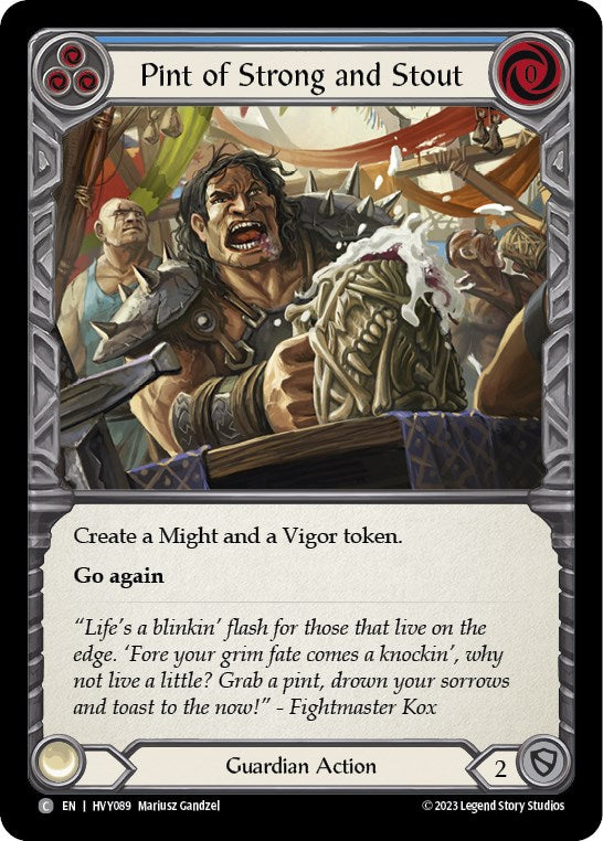 Flesh and Blood TCG: Pint of Strong and Stout image