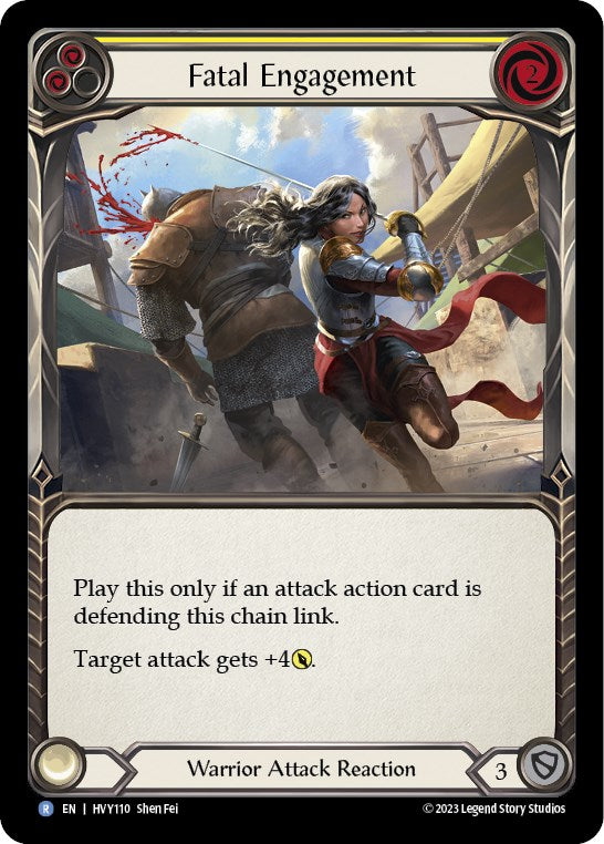 Flesh and Blood TCG: Fatal Engagement (Yellow) image