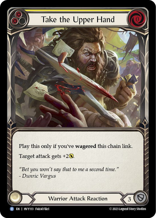 Flesh and Blood TCG: Take the Upper Hand (Yellow) image