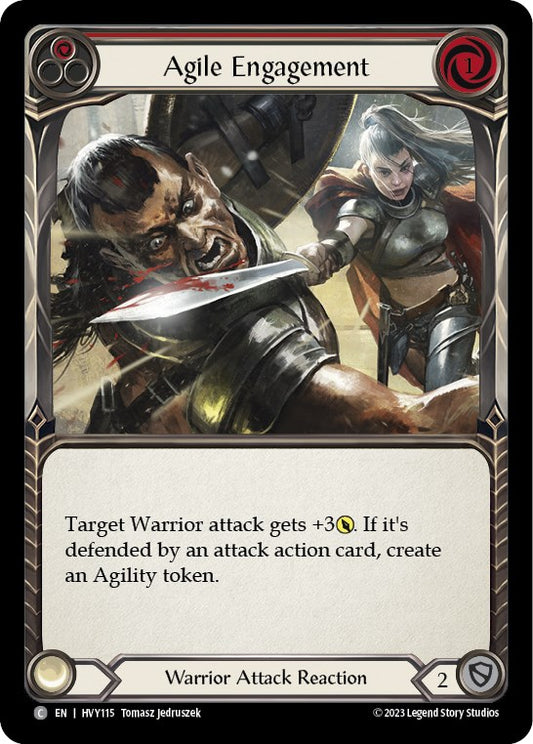 Flesh and Blood TCG: Agile Engagement (Red) image