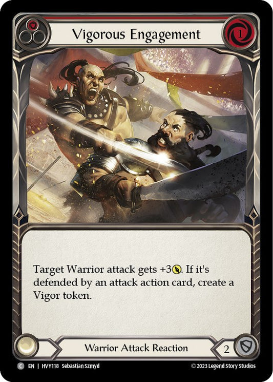 Flesh and Blood TCG: Vigorous Engagement (Red) image