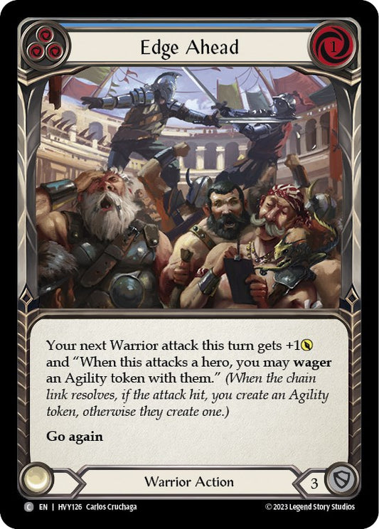 Flesh and Blood TCG: Edge Ahead (Blue) image