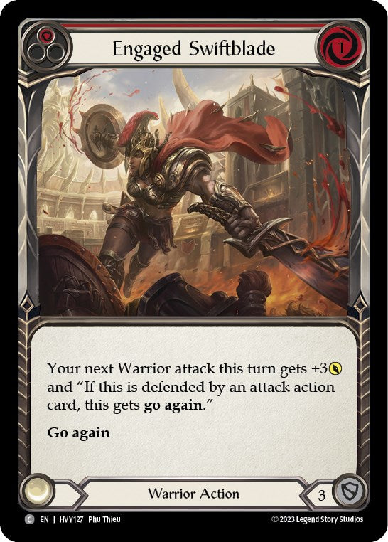 Flesh and Blood TCG: Engaged Swiftblade (Red) image
