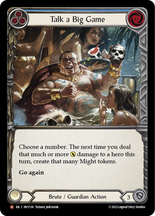 Flesh and Blood TCG: Talk a Big Game image