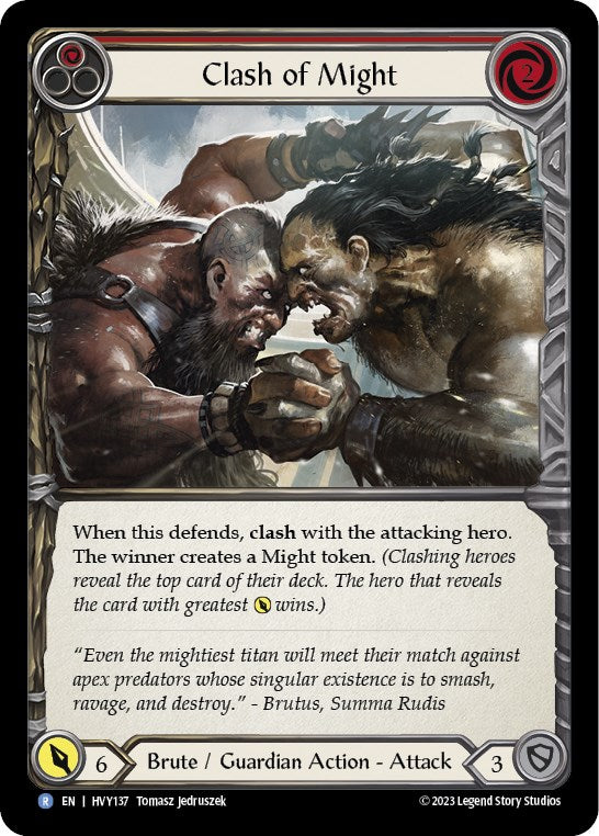 Flesh and Blood TCG: Clash of Might (Red) image