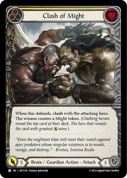 Flesh and Blood TCG: Clash of Might (Yellow) image