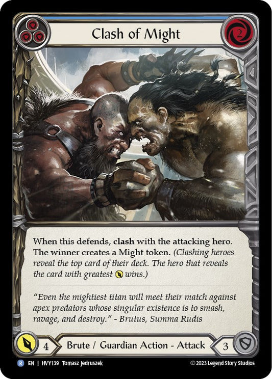 Flesh and Blood TCG: Clash of Might (Blue) image