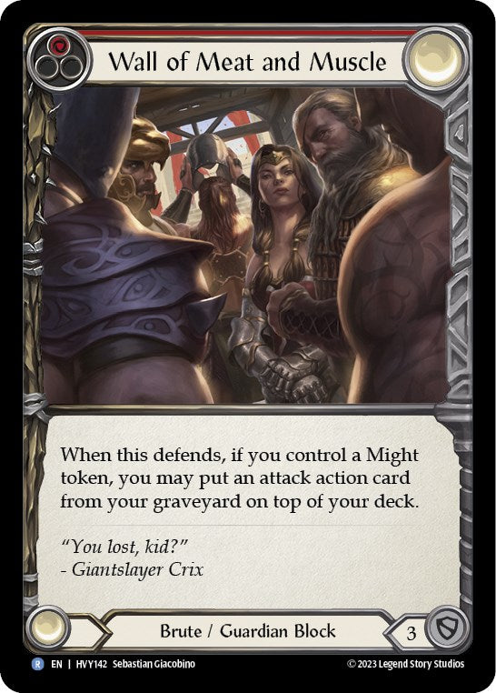 Flesh and Blood TCG: Wall of Meat and Muscle image
