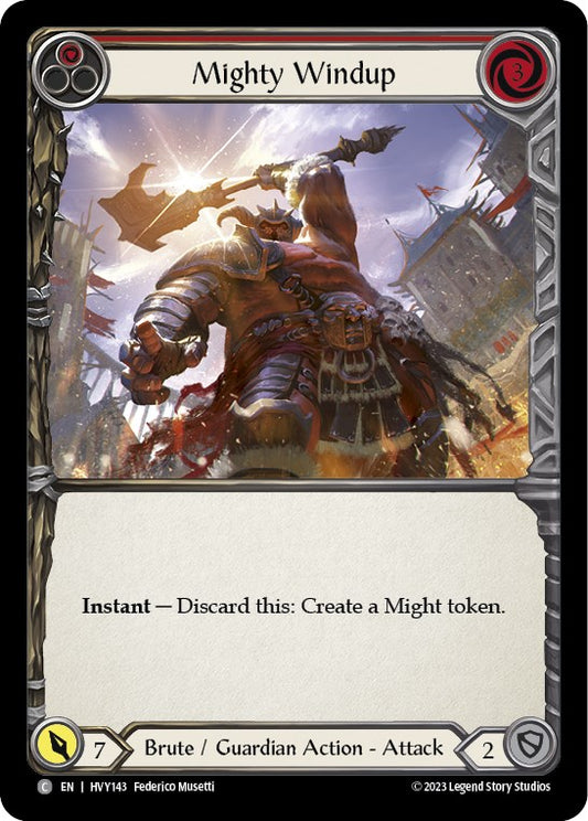 Flesh and Blood TCG: Mighty Windup (Red) image