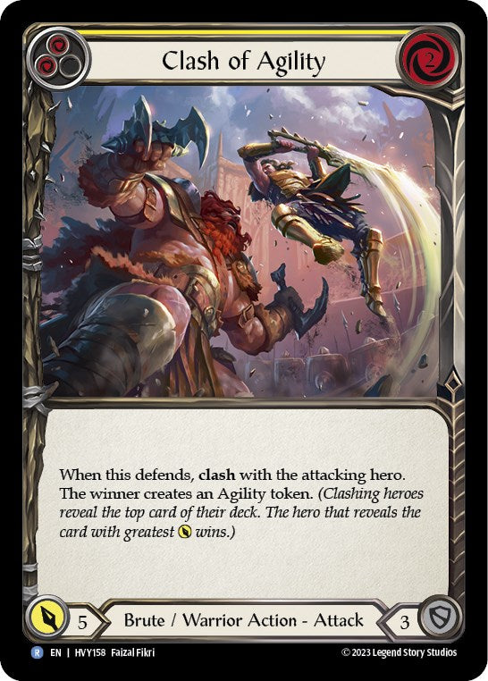Flesh and Blood TCG: Clash of Agility (Yellow) image