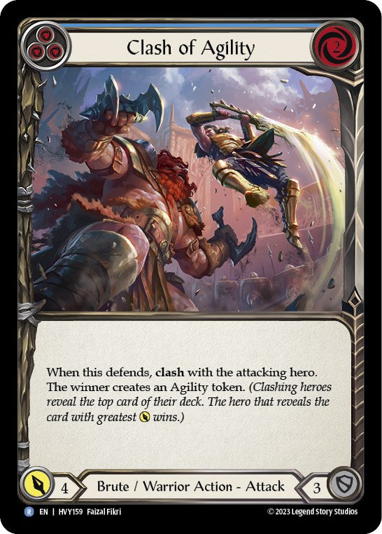 Flesh and Blood TCG: Clash of Agility (Blue) image