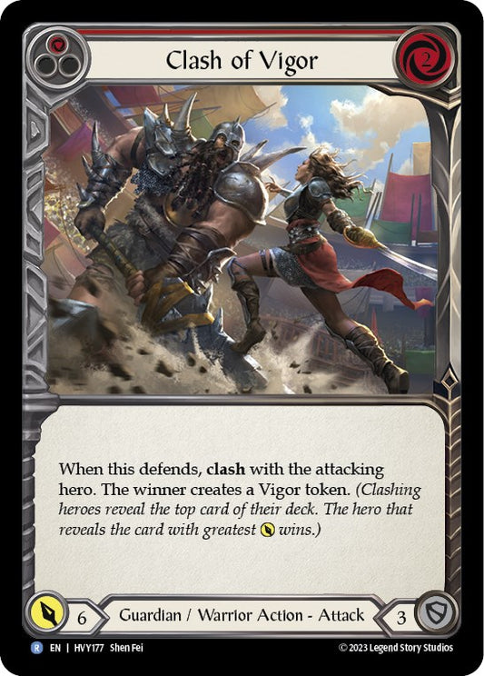 Flesh and Blood TCG: Clash of Vigor (Red) image