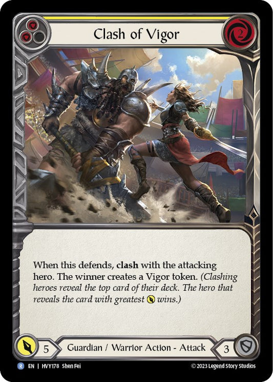 Flesh and Blood TCG: Clash of Vigor (Yellow) image