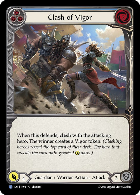 Flesh and Blood TCG: Clash of Vigor (Blue) image