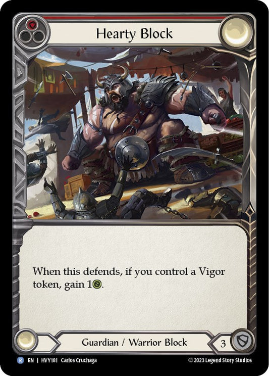 Flesh and Blood TCG: Hearty Block image