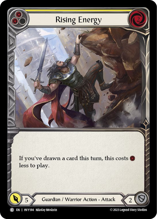 Flesh and Blood TCG: Rising Energy (Yellow) image