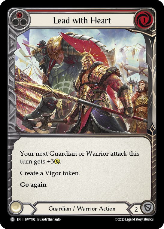 Flesh and Blood TCG: Lead with Heart (Red) image
