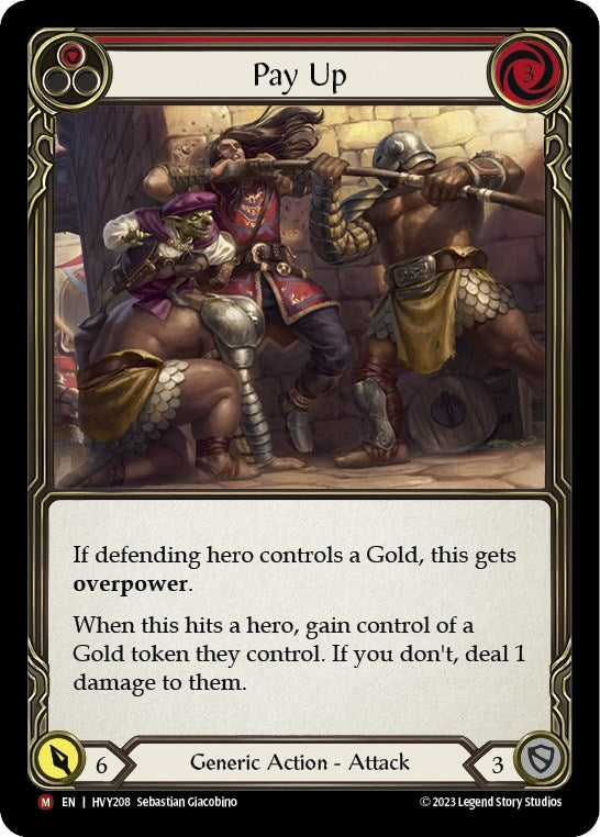 Flesh and Blood TCG: Pay Up image
