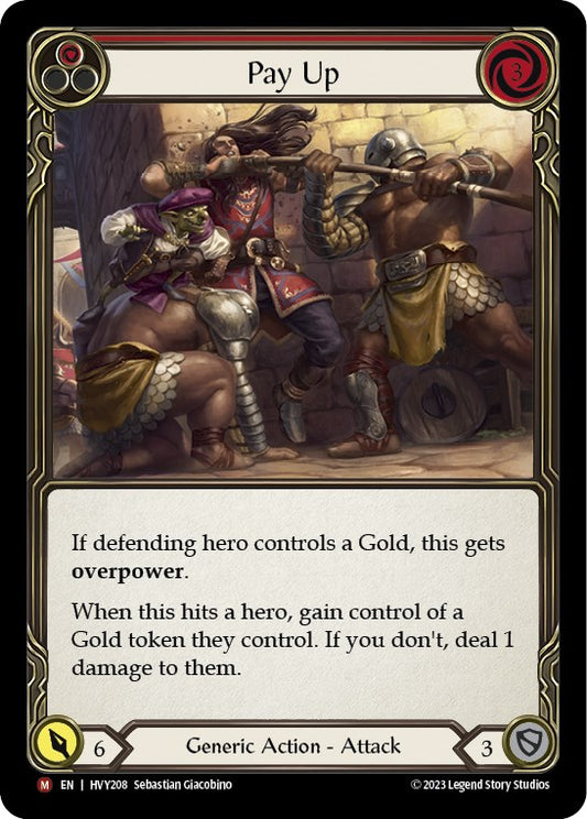 Flesh and Blood TCG: Pay Up image