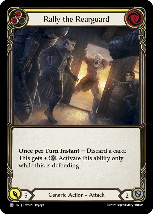 Flesh and Blood TCG: Rally the Rearguard (Yellow) image
