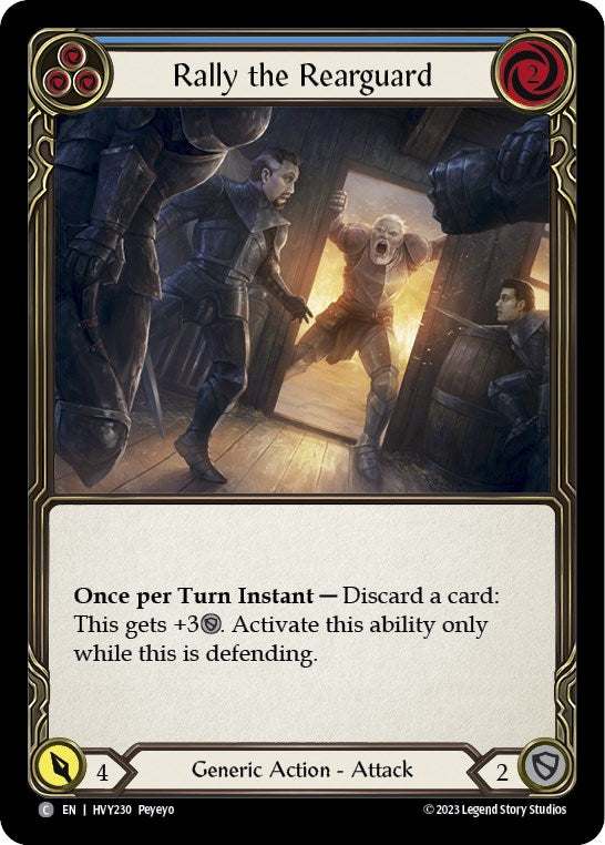 Flesh and Blood TCG: Rally the Rearguard (Blue) image