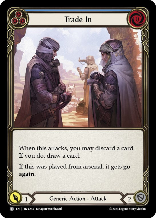 Flesh and Blood TCG: Trade In (Blue) image
