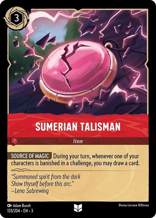 Disney Lorcana: Sumerian Talisman card image