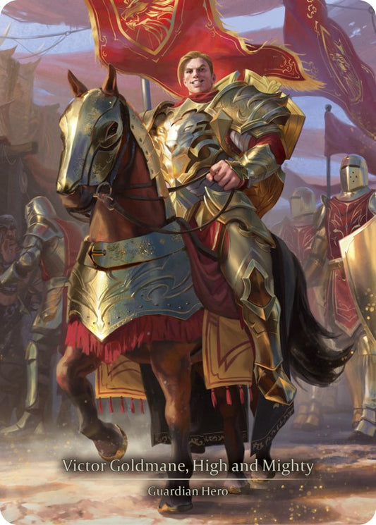 Flesh and Blood TCG: Victor Goldmane, High and Mighty (Marvel) image