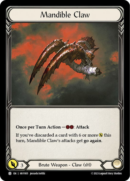 Flesh and Blood TCG: Mandible Claw // High Riser image