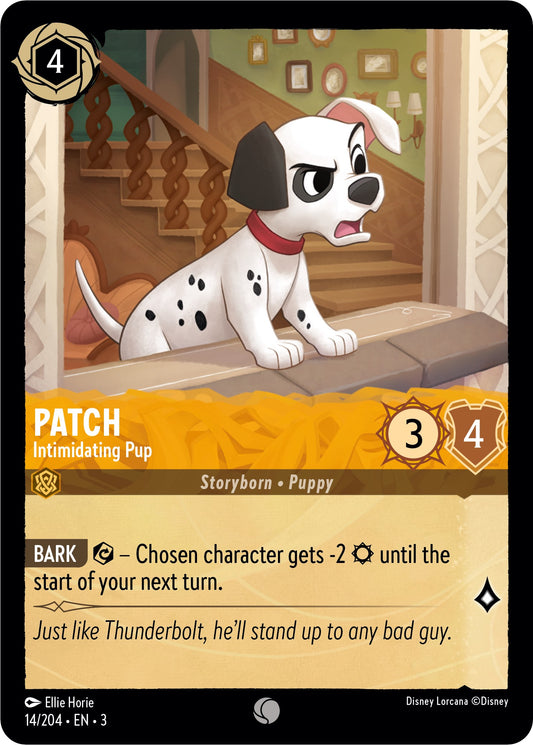 Disney Lorcana: Patch - Intimidating Pup card image
