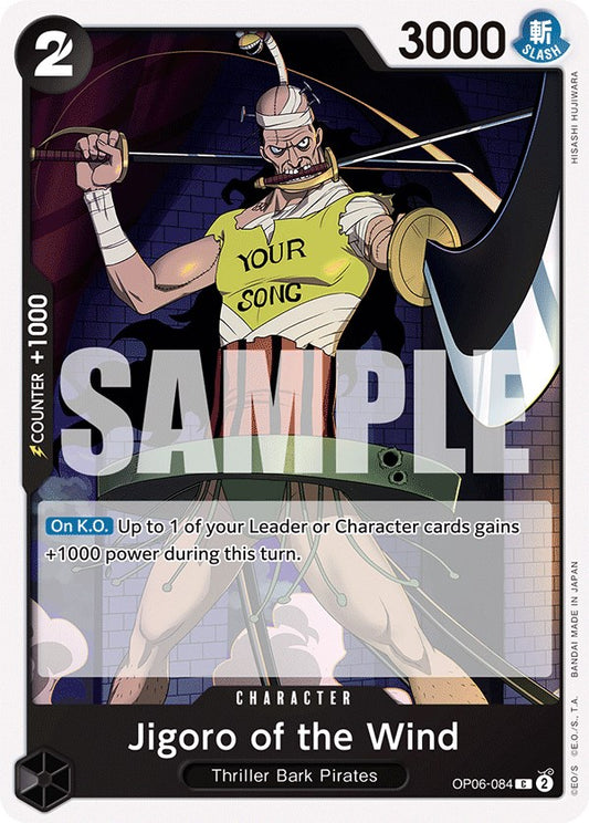 One Piece Card Game: Jigoro of the Wind card image